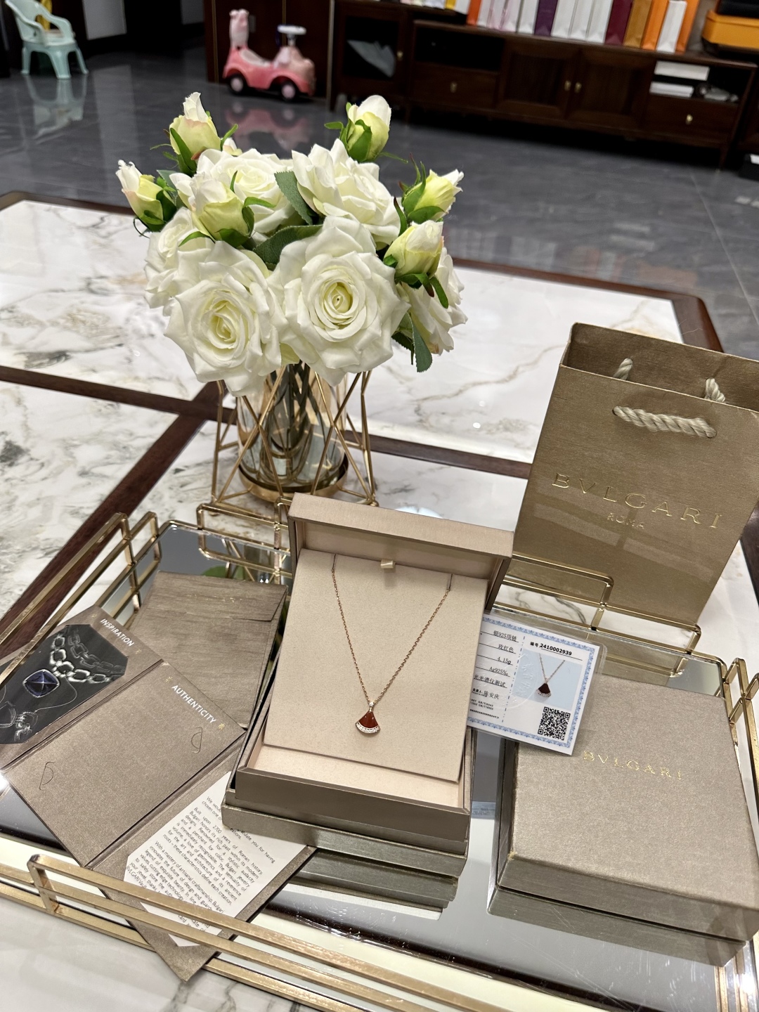 BVLGARI jewelry model 97